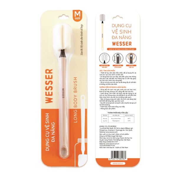 Dụng cụ vệ sinh đa năng Wesser Size M/Size L