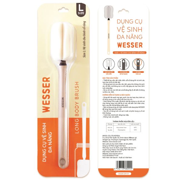 Dụng cụ vệ sinh đa năng Wesser Size M/Size L