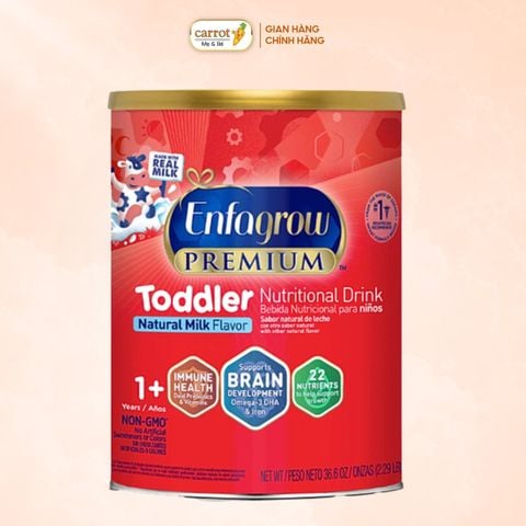 Sữa Enfagrow Premium Toddler Nắp Vàng 1.04kg Cho Trẻ Trên 1 Tuổi