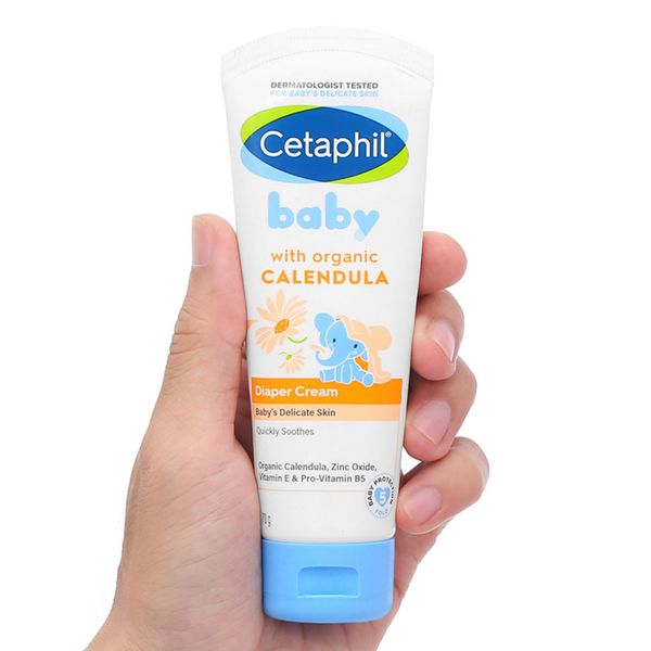 Kem làm dịu hăm tã Cetaphil Baby Diaper Cream Calendula