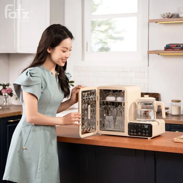 Máy Đa Năng Điện Tử Tiệt Trùng UVC LED/Sấy khô/Đun & Hâm Nước Multi-KING 4 – FB9613ZH