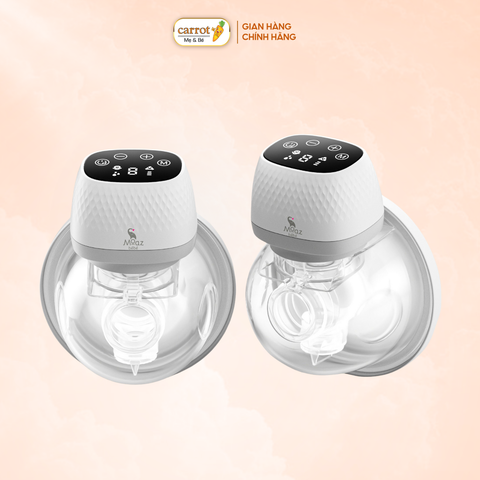 Máy Hút Sữa Rảnh Tay Moaz MB 061, Máy Hút Sữa Đôi