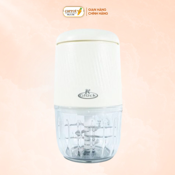 Máy Xay Ăn Dặm Gluck GN12 0,3L Máy Xay 8 Lưỡi Đa Năng, Máy Xay Thịt