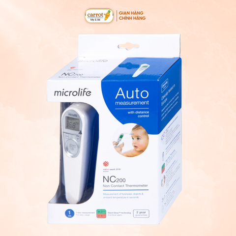 NC 200 – Nhiệt kế hồng ngoại đo trán