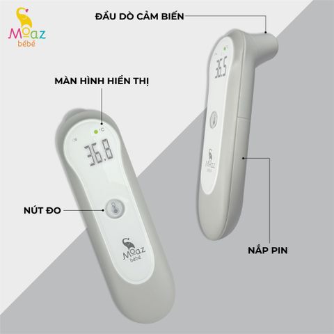 Nhiệt kế hồng ngoại Moaz BéBé MB - 024