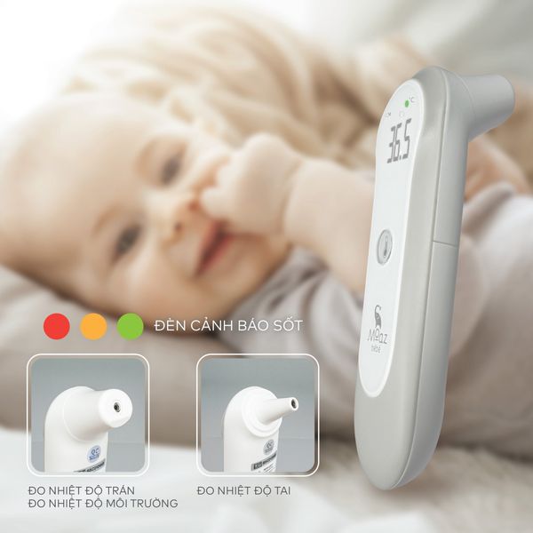 Nhiệt kế hồng ngoại Moaz BéBé MB - 024