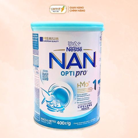 Sữa Nan Nga số 1 400g cho trẻ 0 - 6 tháng