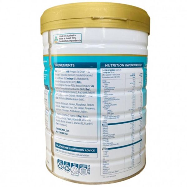 Sữa Bột Blackmore Balance+ 850G Dành Cho Bé Từ 1 -10 Tuổi