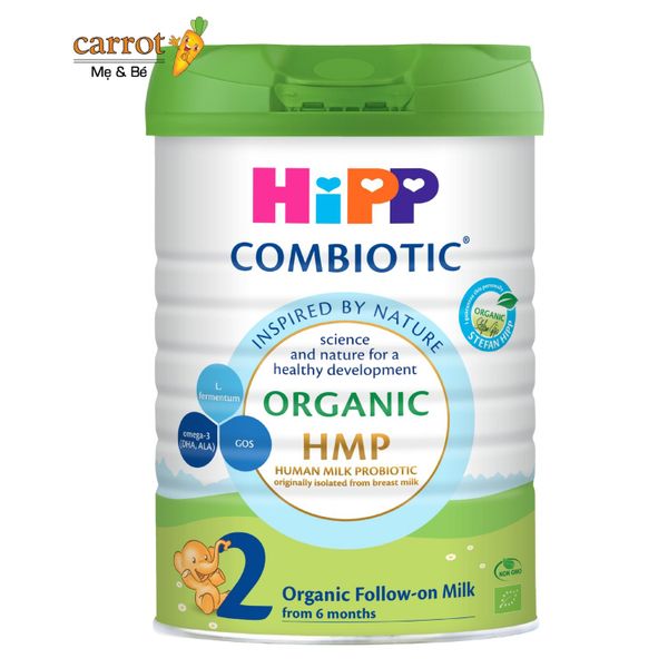 Sữa Hipp Organic Combiotic Số 2 Cho Trẻ Từ 6 - 12 tháng