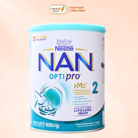 Sữa Nan Nga số 2 800g cho trẻ 6 - 12 tháng