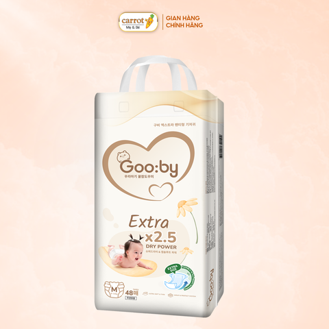Tã - Bỉm dán Gooby Extra size M 46 miếng (6 - 11 kg)