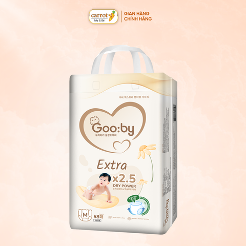 Tã - Bỉm quần Gooby Extra size M 58 miếng (6 - 11 kg)
