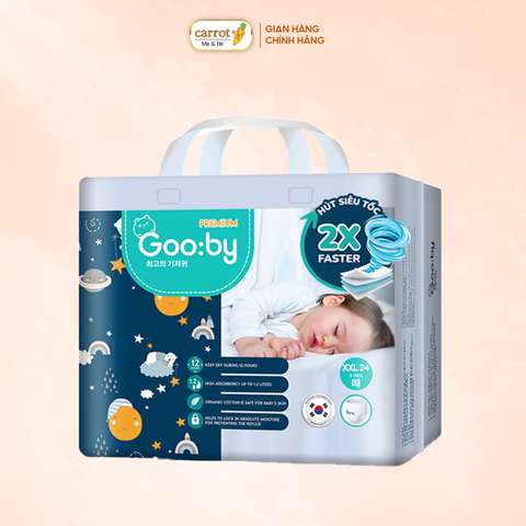Tã - Bỉm quần Gooby Premium size XXL 24 miếng (13 - 20 kg)