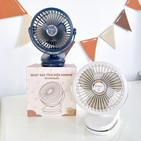 Quạt tích điện Honper 10000mAh