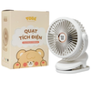 Quạt Tích Điện Mini Tobe 9115