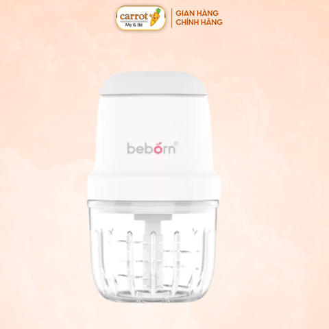 Máy xay ăn dặm đa năng Beborn FG01 Cối thủy tinh, lưỡi dao inox cao cấp