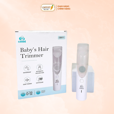 Tông đơ cắt tóc hút tóc cho bé CHIBÉ CB011