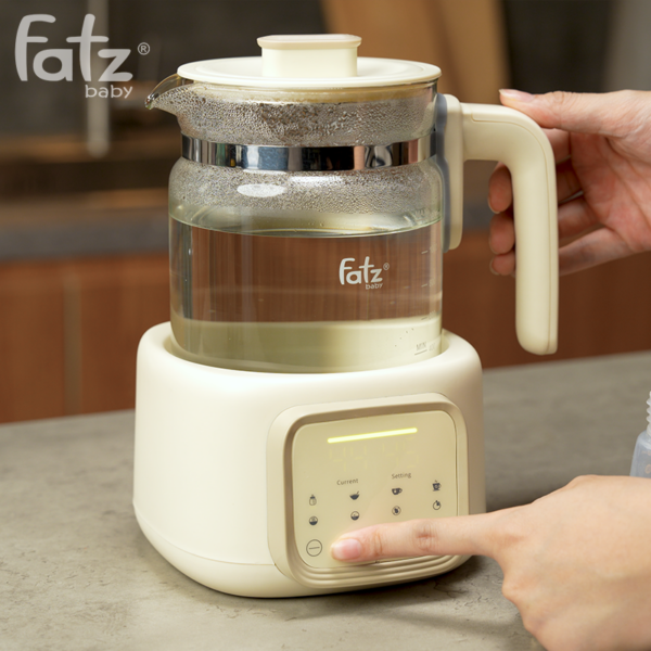 Máy Đun Và Hâm Nước Pha Sữa Điện Tử Fatzbaby Quick 15
