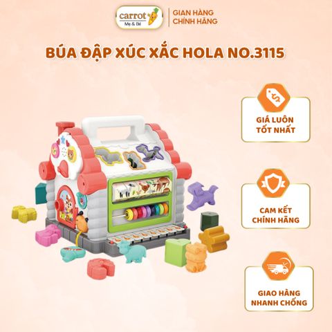 Đồ Chơi Thả Hình Đa Năng Thông Minh Hola Cho Bé Từ 18 Tháng Tuổi Giúp Phát Triển Toàn Diện Các Giác Quan Của Bé