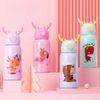 Bình Giữ Nhiệt Kèm Ống Hút Hình Sừng Hươu 500ML Có Vòi Chống Đổ Kèm Túi Đựng Và Cốc Uống Nước