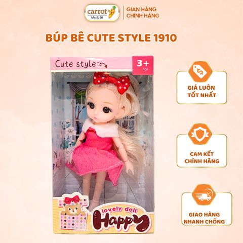 Búp Bê Cute Style 1910 Cho Bé 3 Tuổi, Búp Bê Cho Bé Gái - Siêu Thị Mẹ Và Bé Carrot