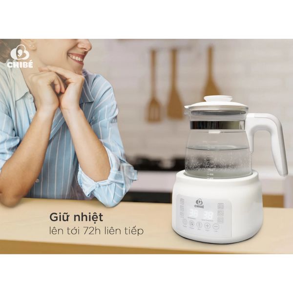 Máy Đun Nước Pha Sữa Thông Minh CHIBÉ MB002, Điều Khiển Từ Xa Tiện Lợi