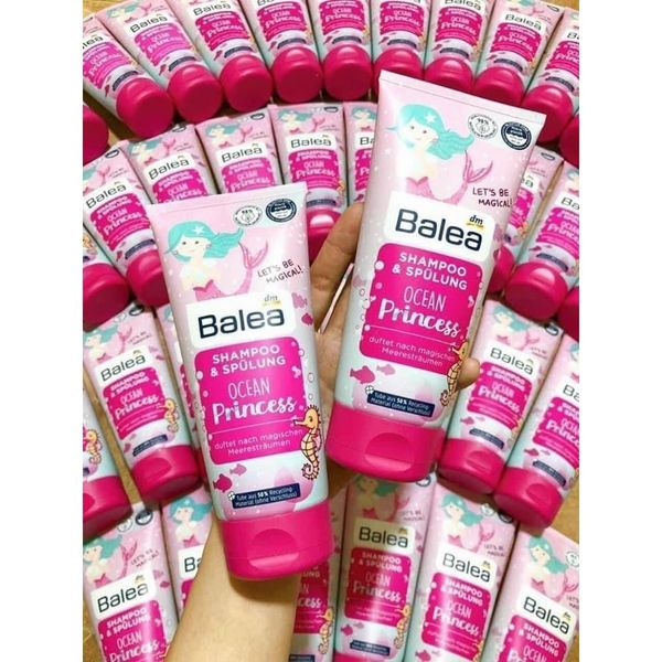 Dầu Gội Xả 2 In 1 Balea Ocean Princess Cho Bé Gái