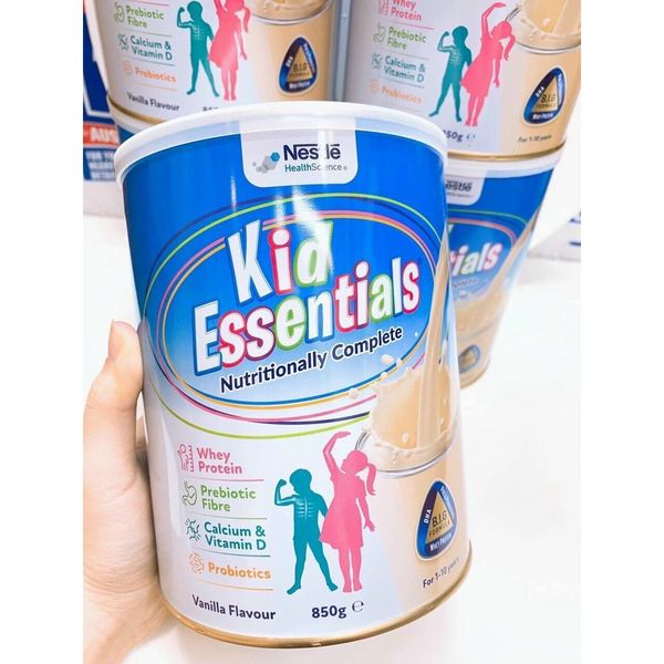 Sữa Kid Essentials Úc 800g Cho Trẻ 1 - 10 Tuổi