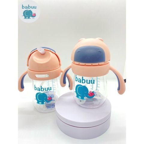 Bình Tập Uống Nước BABUU Nhật Cho Bé Từ 3M+, Bình Uống Nước Cho Bé