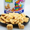 Bánh Quy Ăn Dặm Hình Gấu Ginbis Nhật Bản, Bổ Sung DHA Cho Bé 63 gram