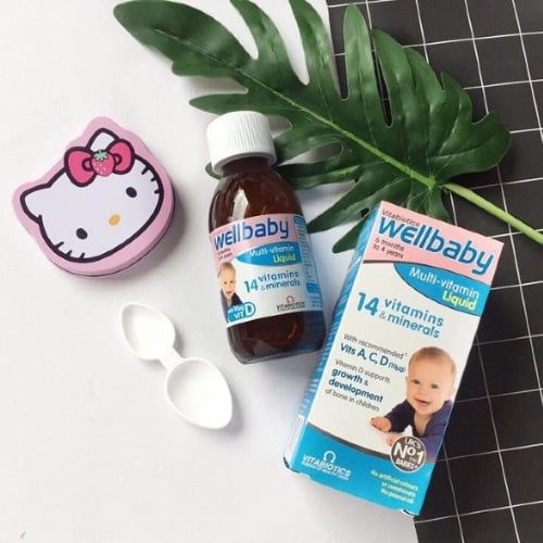 Vitamin Tổng Hợp Wellbaby Multi Vitamin Liquid 150ml Cho Bé Từ 6 Tháng - 4 Tuổi