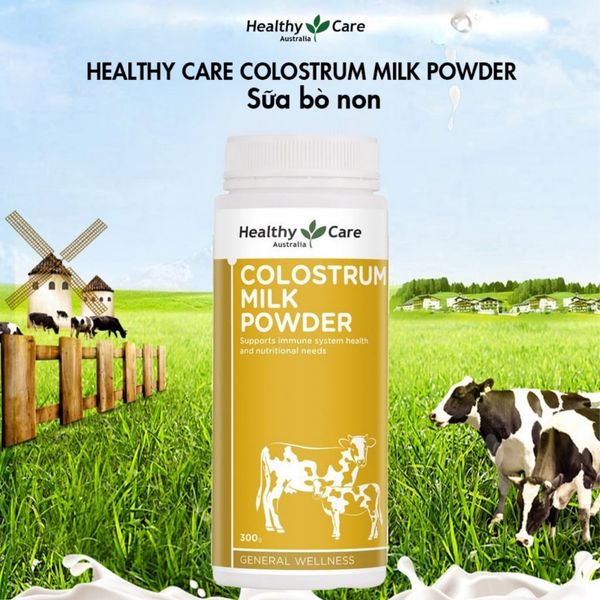 Sữa bò non Healthy Care Colostrum Milk Powder 300g của Úc - Siêu Thị Mẹ Và Bé Carrot