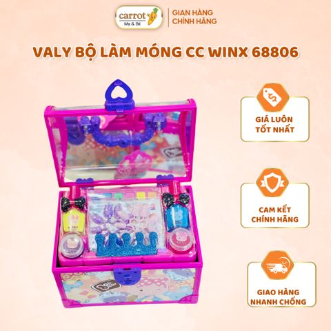 Đồ Chơi Vali Bộ Làm Móng Cc Winx 68806, Đồ Chơi Cho Bé Gái