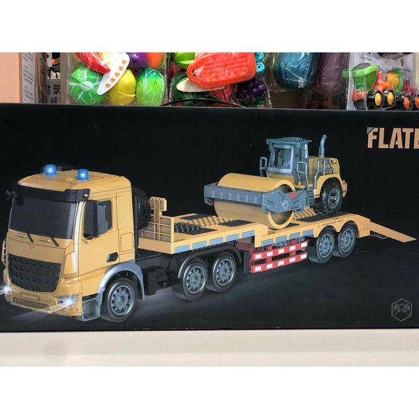 Đồ Chơi Xe Điều Khiển Chở Xe Lu QH300-6D Cho Bé Từ 6 Tuổi