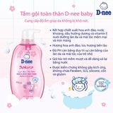 Sữa Tắm Cho Bé DNEE ORGANIC, Tắm Gội Toàn Thân Cho Bé, Giúp Dưỡng Ẩm Sâu, Không Gây Kích Ứng Cho Da