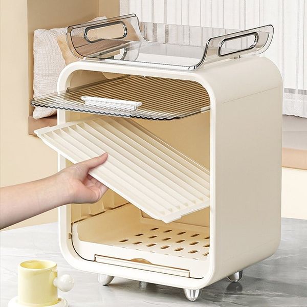 Giá Đựng Bình Sữa SASA, Giá Đựng Dụng Cụ Thực Phẩm Cho Bé, Tủ Đựng Đồ Đa Chức Năng Chống Bụi