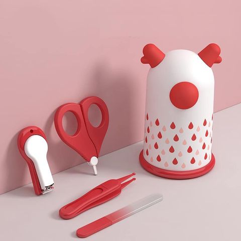 Bộ Cắt Móng Tay Baby Naili Care Sasa - Gồm 4 Chi Tiết Hình Thú Đáng Yêu Cho Bé