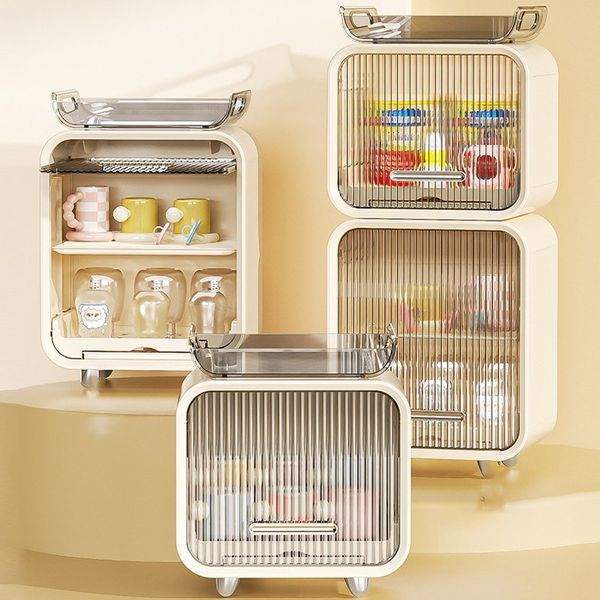 Giá Đựng Bình Sữa SASA, Giá Đựng Dụng Cụ Thực Phẩm Cho Bé, Tủ Đựng Đồ Đa Chức Năng Chống Bụi