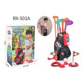 Bộ Đồ Chơi Golf Vận Động Cho Bé - Tăng Tập Trung, Nhựa ABS An Toàn - RX-501A