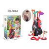 Bộ Đồ Chơi Golf Vận Động Cho Bé - Tăng Tập Trung, Nhựa ABS An Toàn - RX-501A