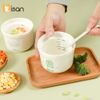 Hũ Sứ Đa Năng 2 Nắp - Misan Có Chia Vạch, Bát Ăn Dặm Cho Bé