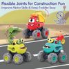 Đồ Chơi Xe Quái Vật Và Công Trình Xây Dựng Cho Bé Từ 12 Tháng Tuổi Nhưa ABS