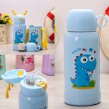 Bình Giữ Nhiệt Kèm Ống Hút Hình Sừng Hươu 500ML Có Vòi Chống Đổ Kèm Túi Đựng Và Cốc Uống Nước