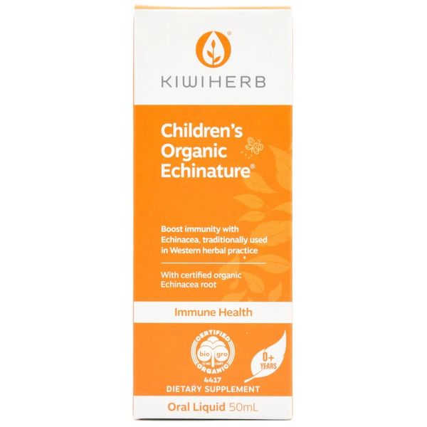 Tăng Đề Kháng Hữu Cơ KiwiHerb Children's Organic Echinature Cho Bé Từ Sơ Sinh