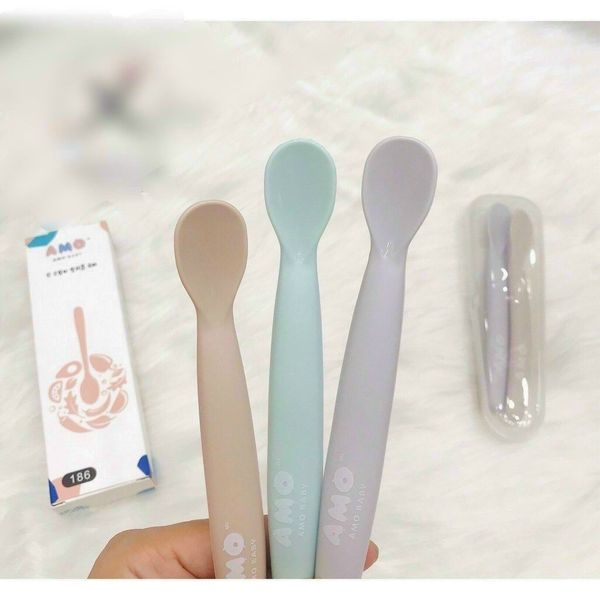 Thìa Ăn Dặm Amo Baby 186 Set 2 Cái