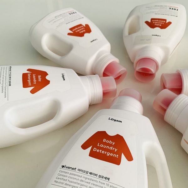 Nước Giặt Quần Áo I.Ogam Ivenet Cho Bé Dạng Chai 1.6L