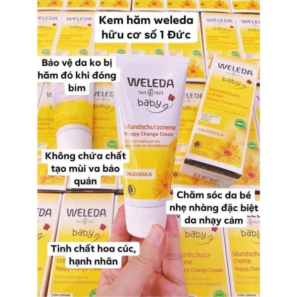 Kem Chống Hăm Weleda Dòng Hữu Cơ Cao Cấp- Hàng Đức Chính Hãng