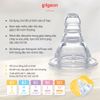 Núm Vú Pigeon Cổ Hẹp Siêu Mềm Cho Bình Sữa Cổ Hẹp Pigeon Và Bình Cổ Hẹp Khác