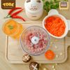 Máy Xay Đa Năng ToBe Beanie Plus 0.6L 9122, 8 Lưỡi, Tặng Kèm Cối 0.3L Chính Hãng