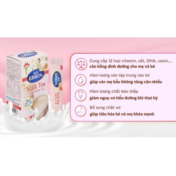 Sữa Bầu Morinaga Nhật Bản vị trà xanh